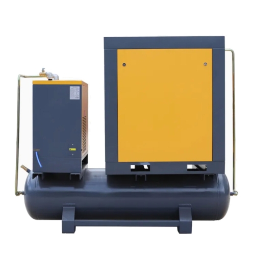 Kompresor śrubowy 15kW | 1500L/min | Zbiornik 500L i Osuszacz